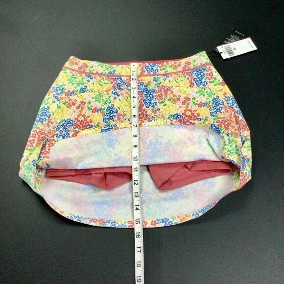 NWT RLX Ralph Lauren Womens Pink Floral Performance Golf Skort Skirt Size XS - Picture 7 of 14